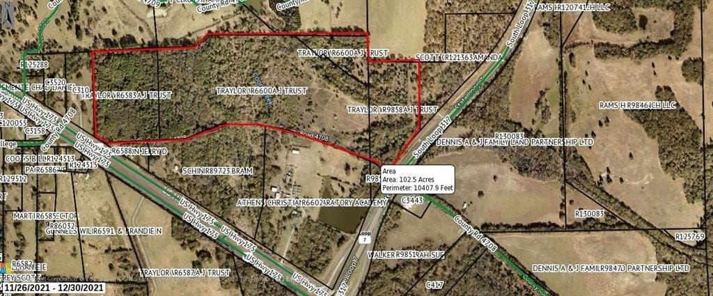 94.45 acres in Henderson County