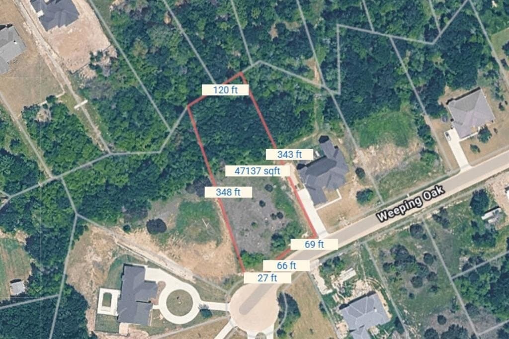1.07 acres in Hunt County