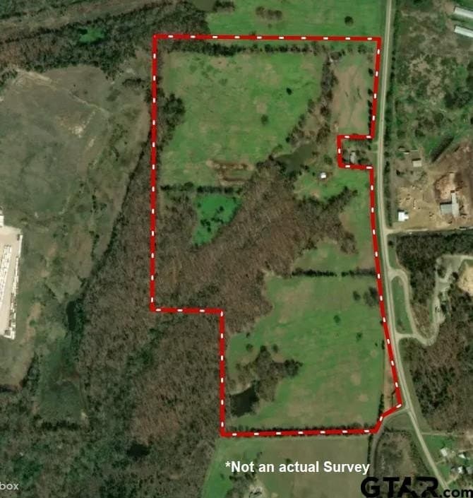 80 acres in Titus County