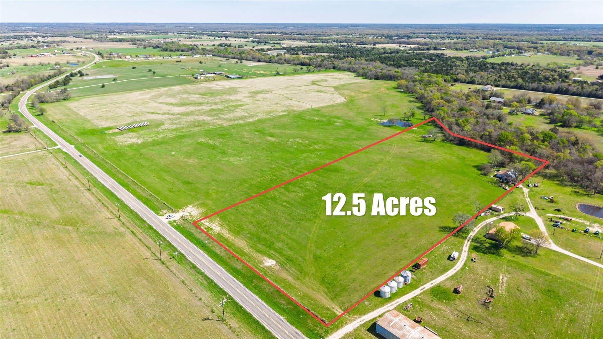 12.5 acres in Hunt County