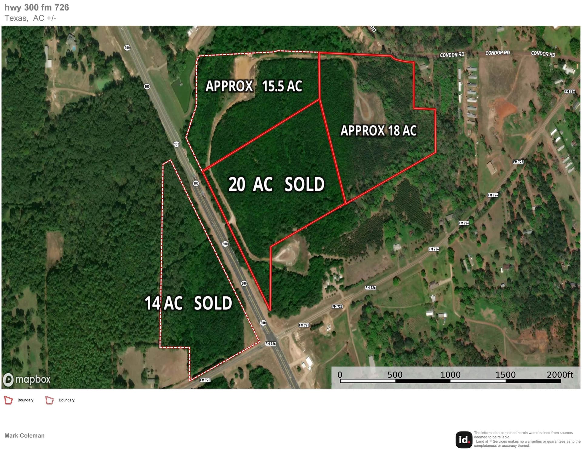 15.5 acres in Upshur County