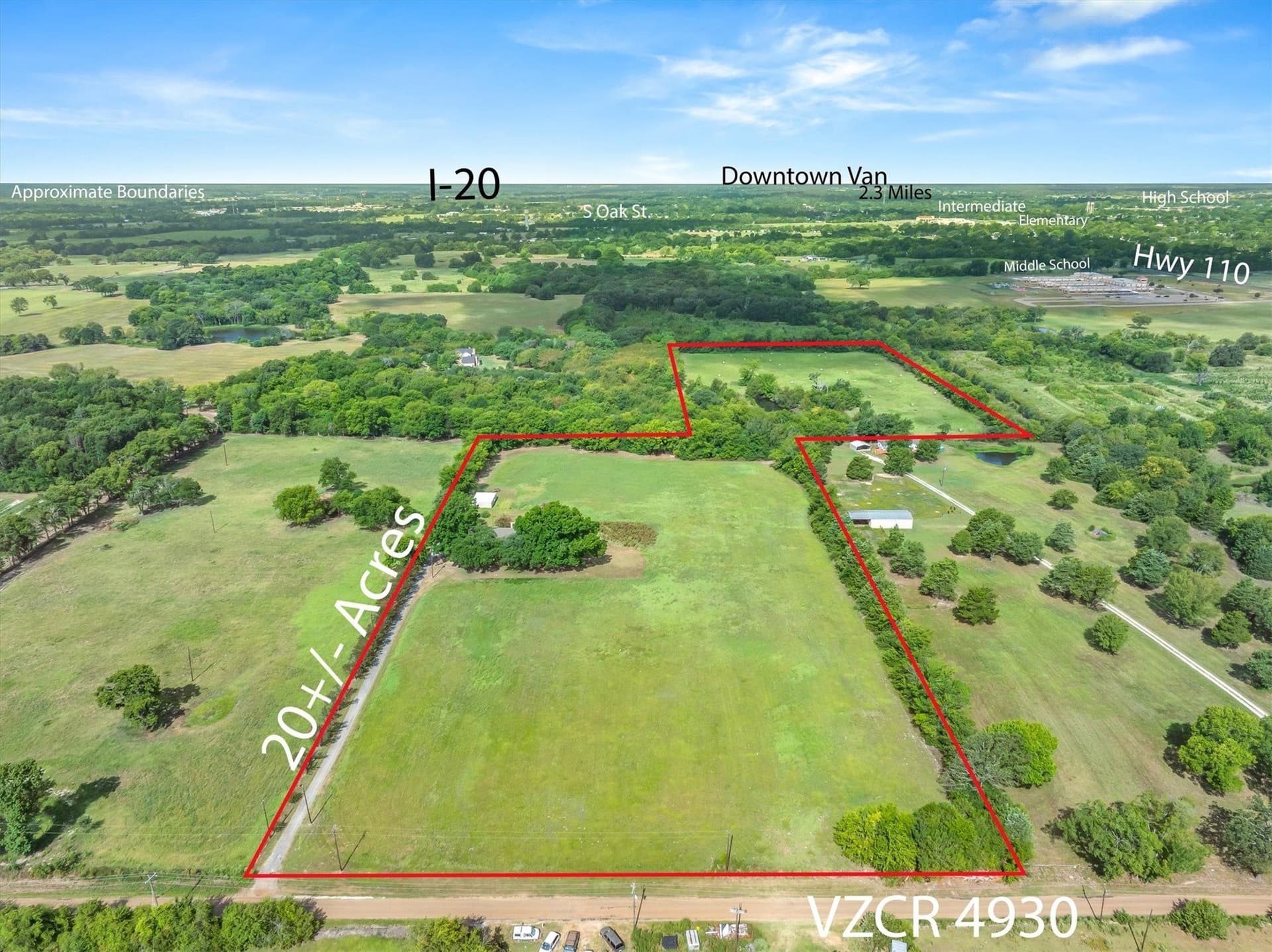 20.96 acres in Van Zandt County - photo 2