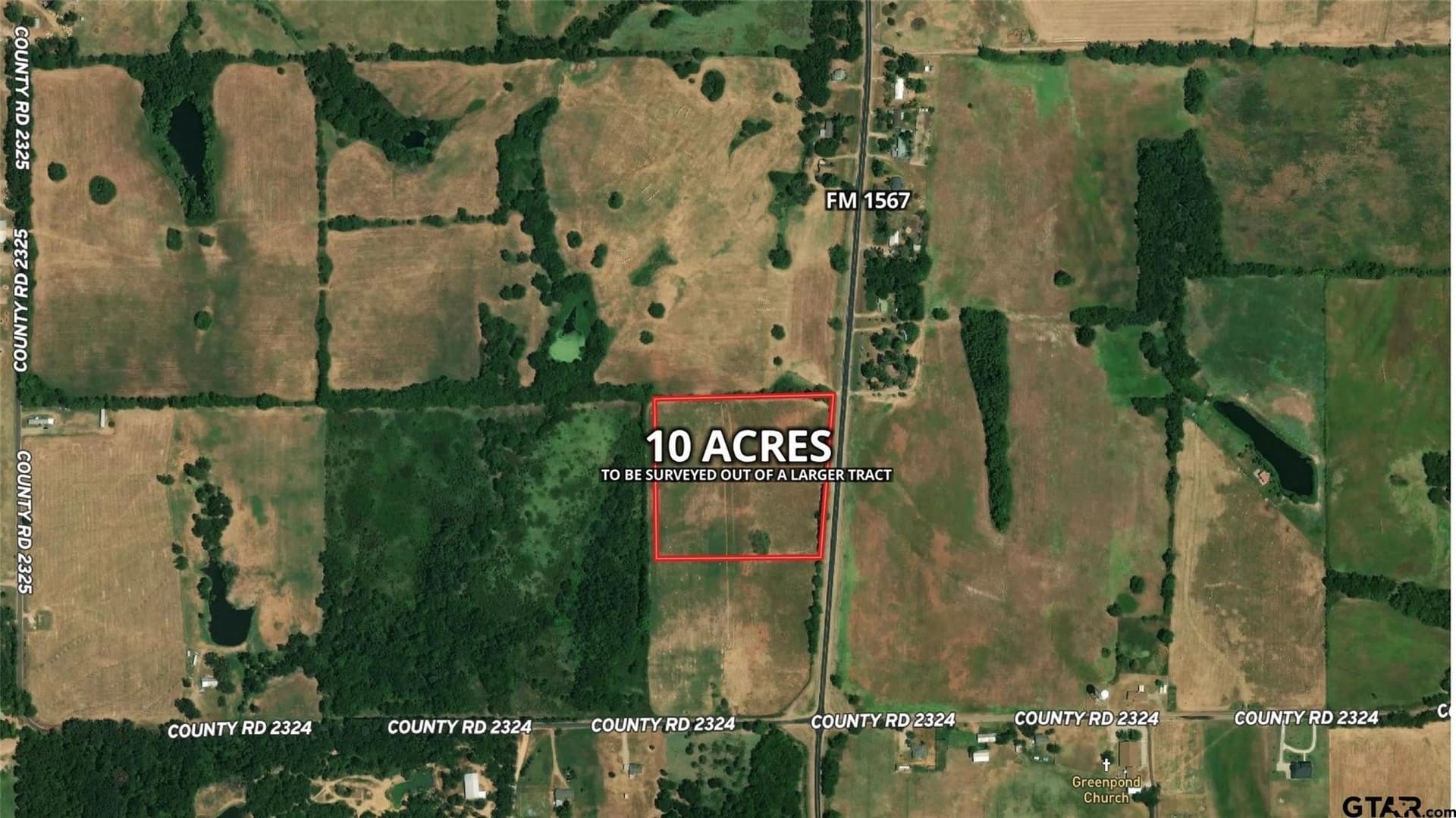 10 acres in Hopkins County
