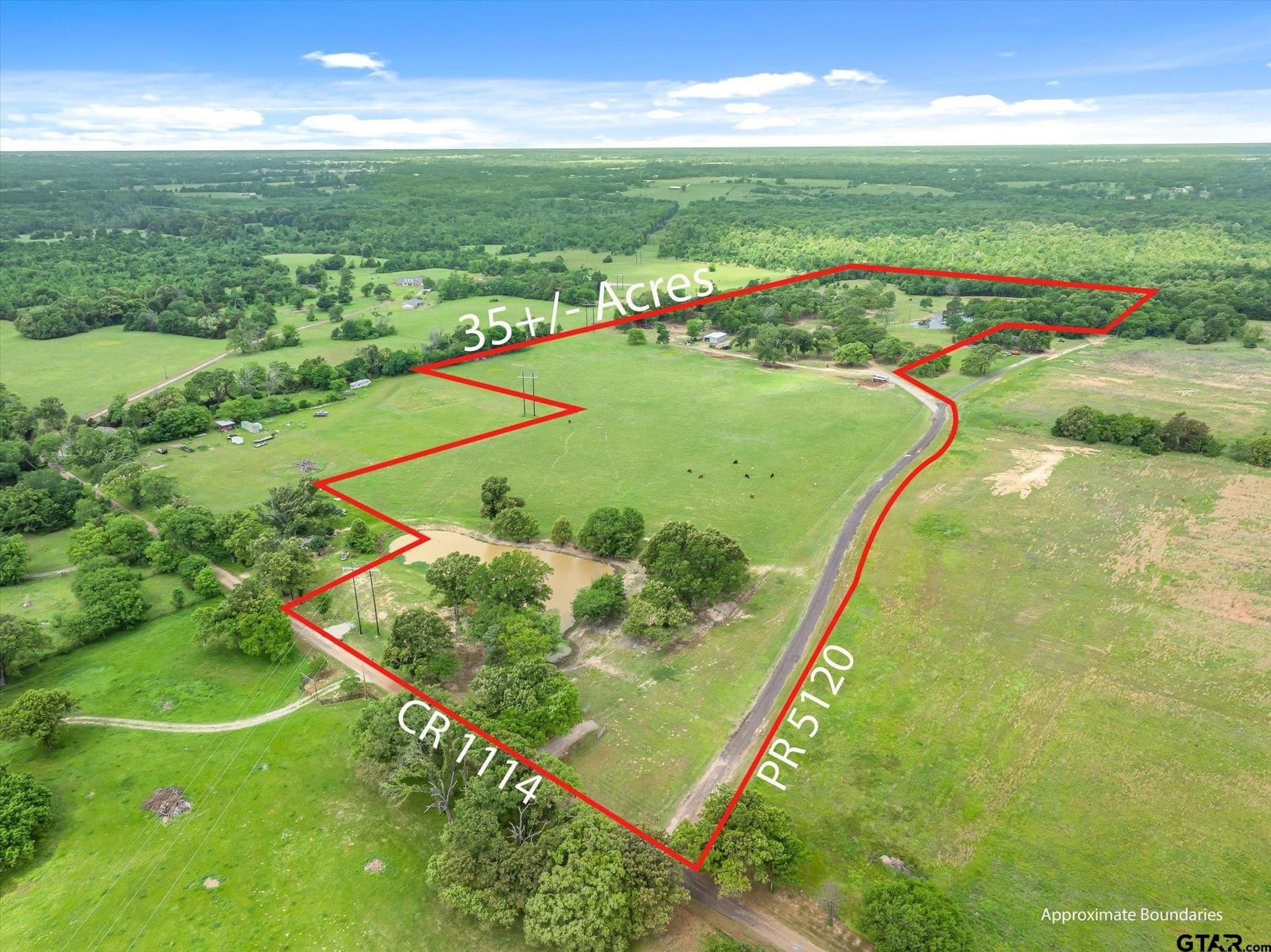 35 acres in Van Zandt County featured view