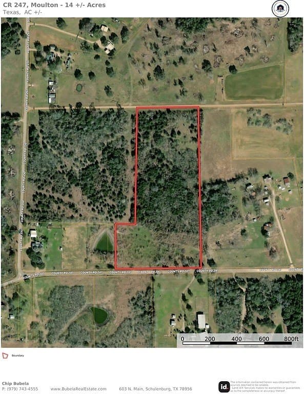 14 acres in Lavaca County