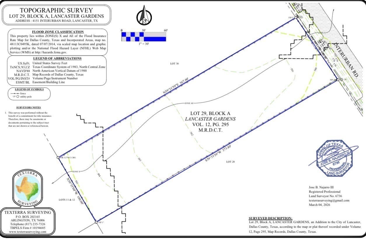 0.83 acres in Dallas County
