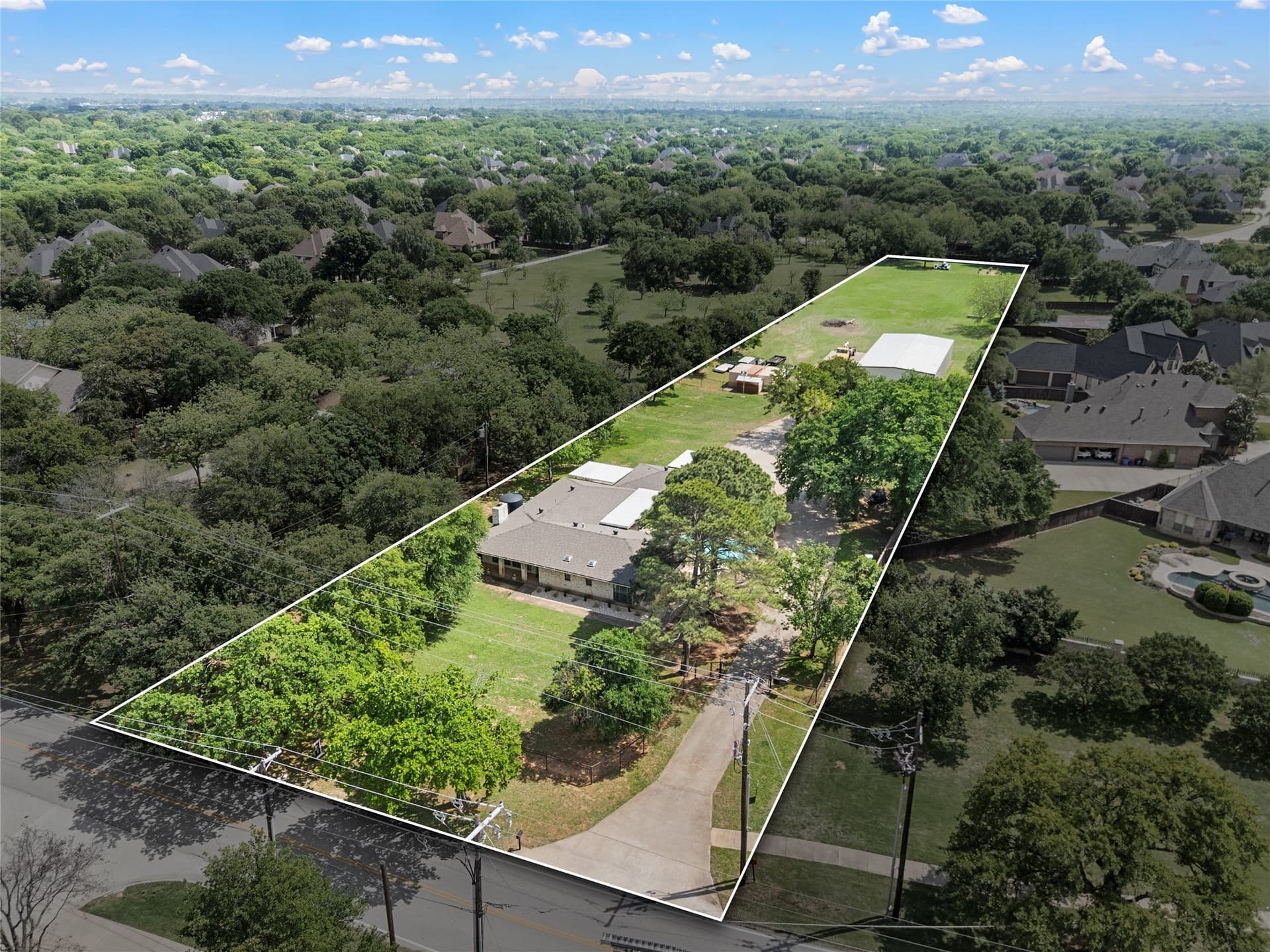 2.9 acres in Tarrant County