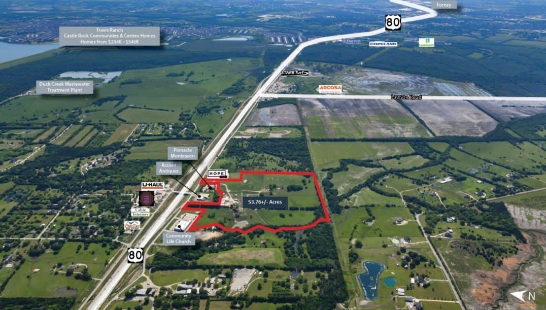 53.76 acres in Dallas County