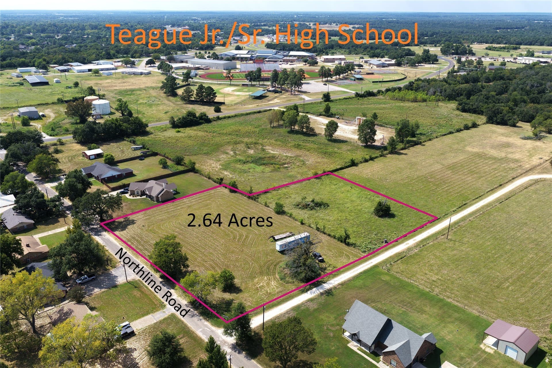 2.64 acres in Freestone County