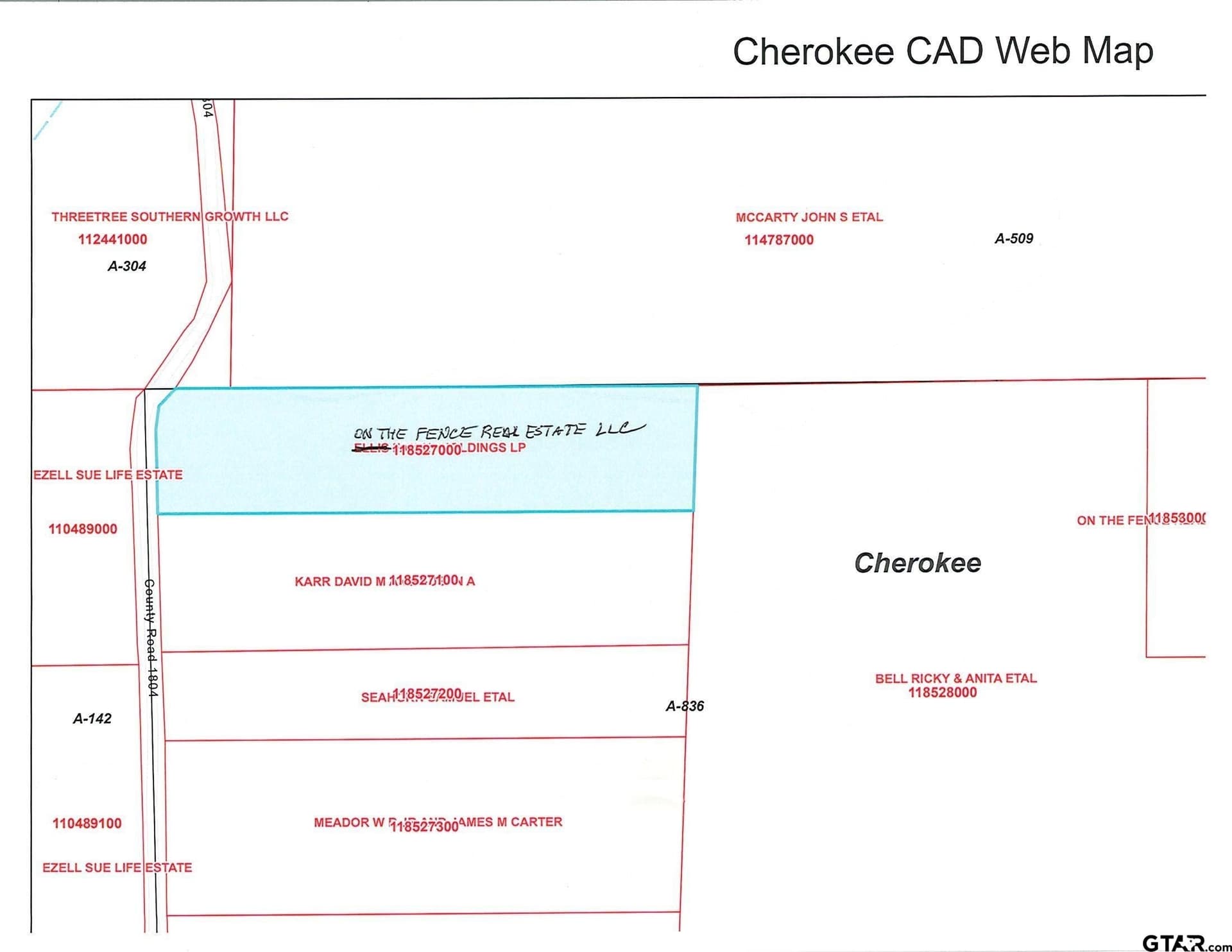 24.54 acres in Cherokee County