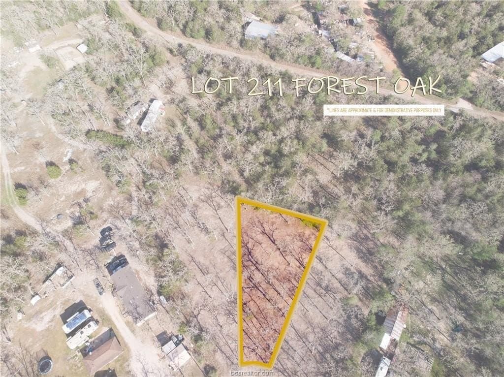 0.55 acres in Burleson County