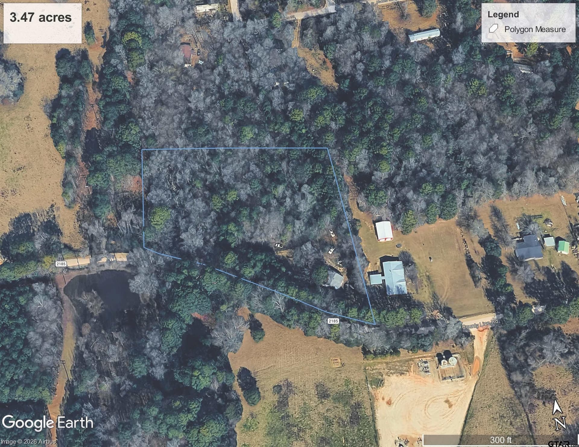 3.5 acres in Smith County