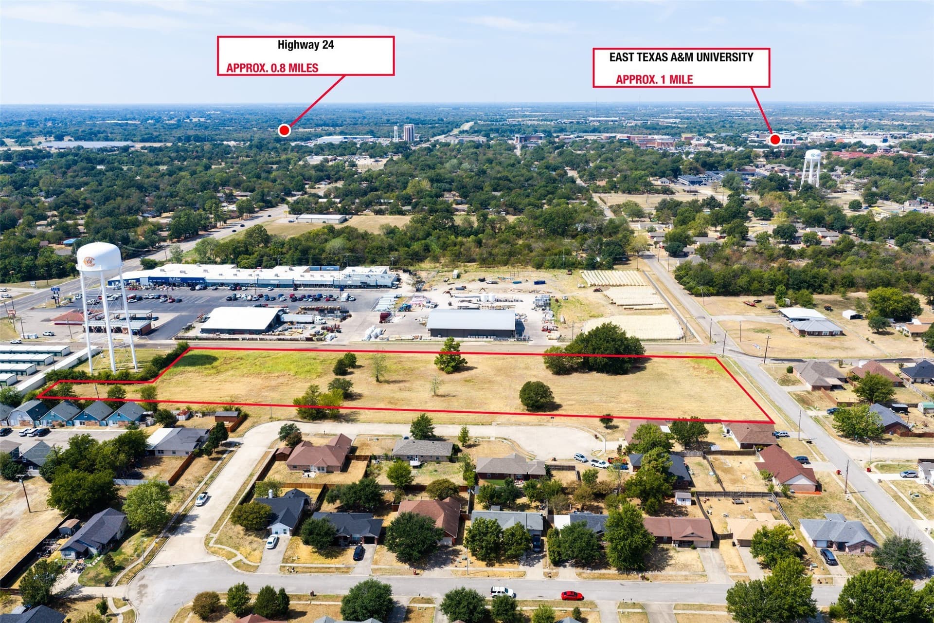 4.82 acres in Hunt County