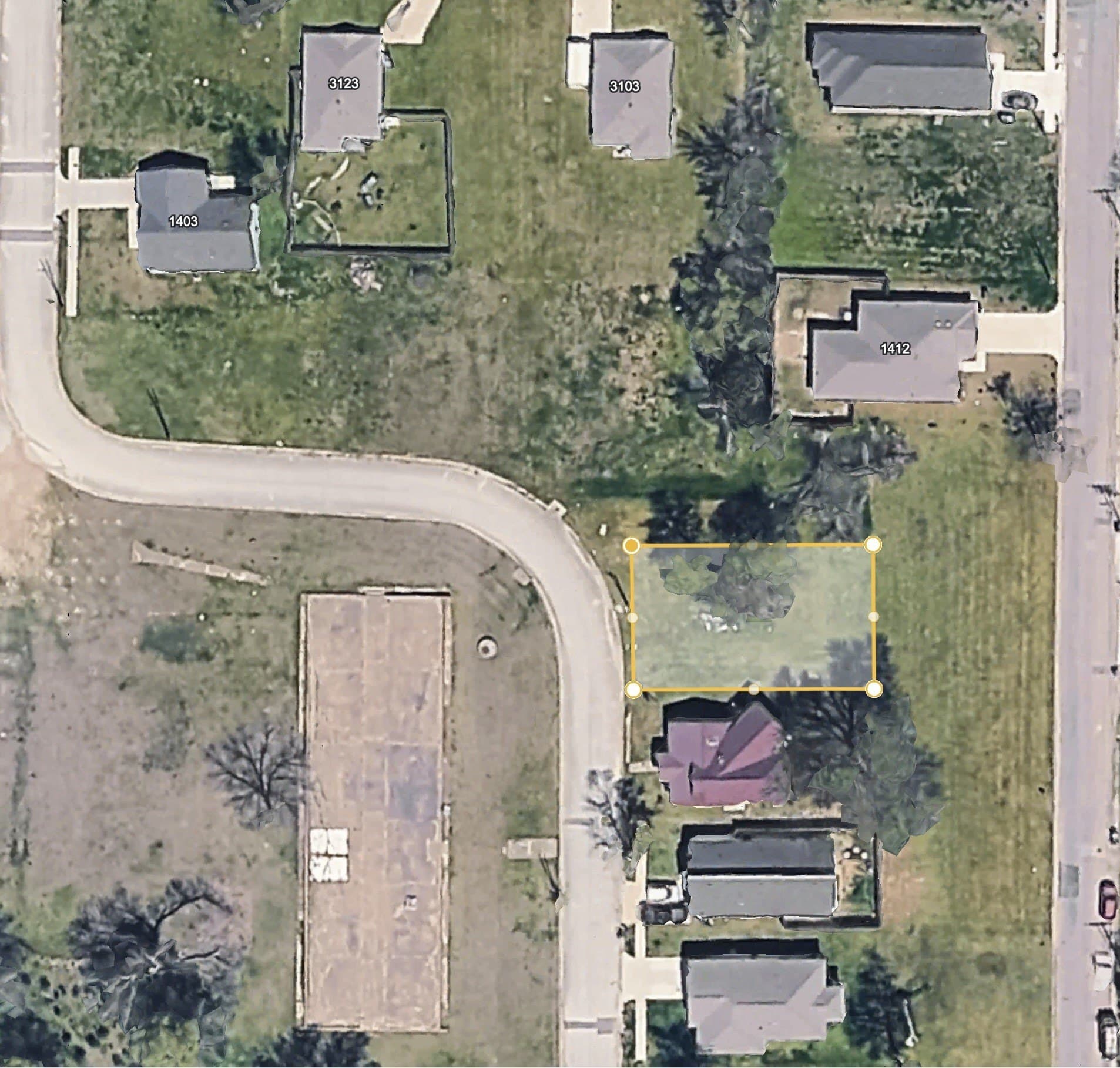 0.12 acres in Hunt County