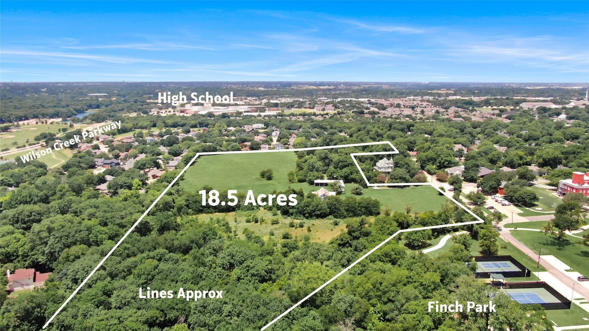 18.5 acres in Collin County