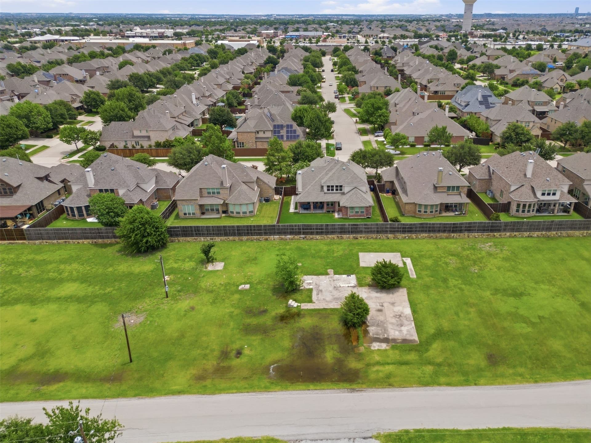 0.99 acres in Denton County