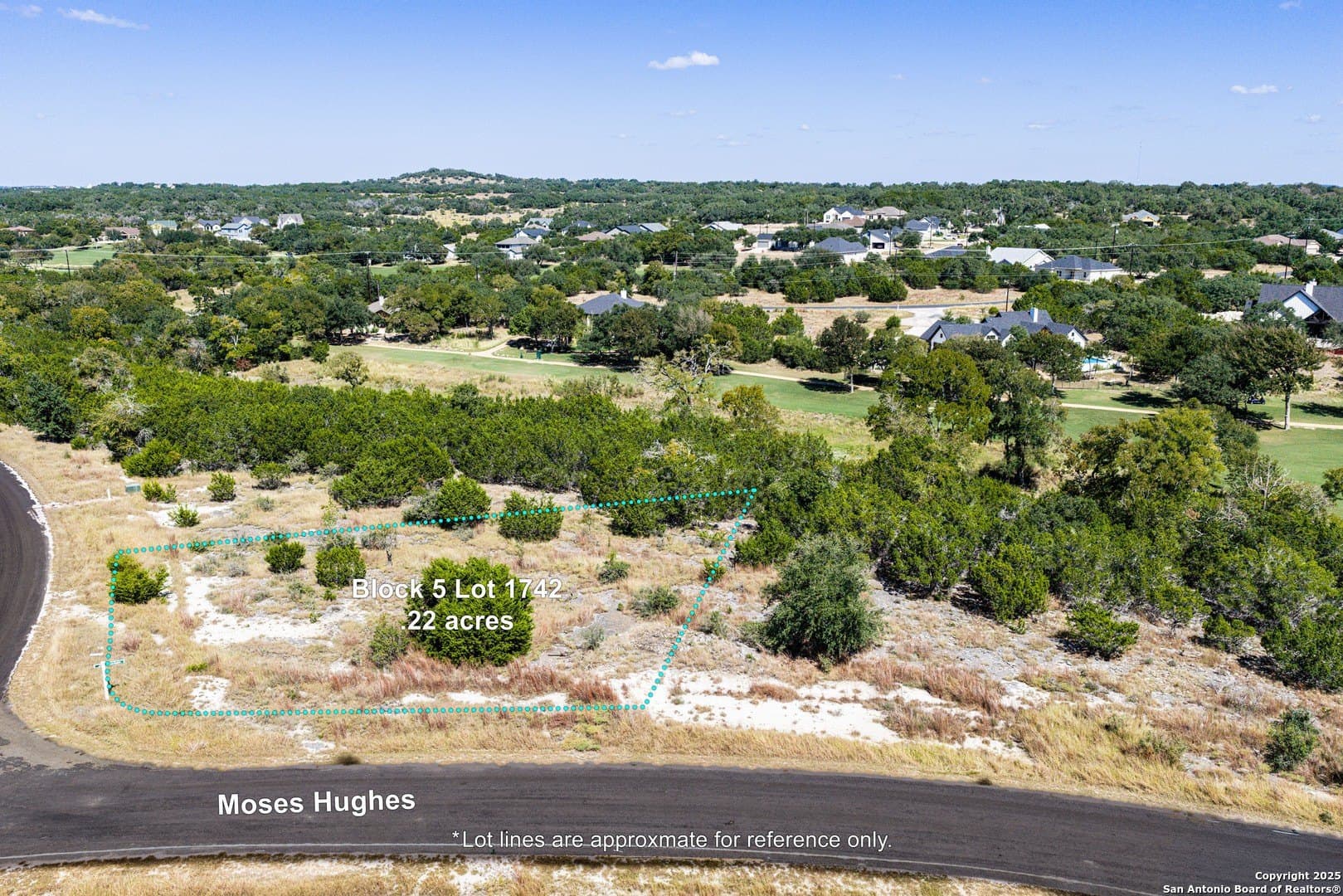 0.22 acres in Blanco County