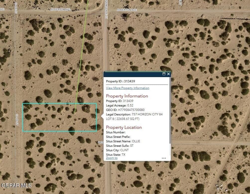 0.52 acres in El Paso County