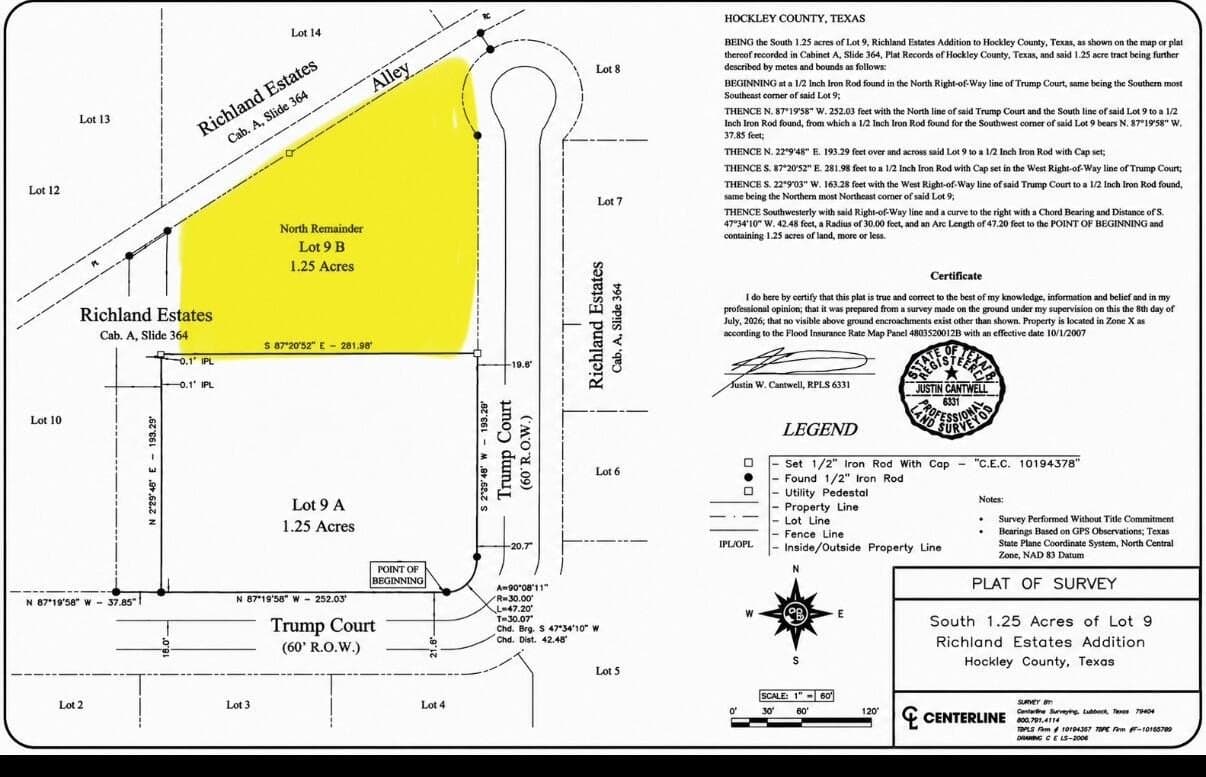 1.25 acres in Hockley County gallery image 4