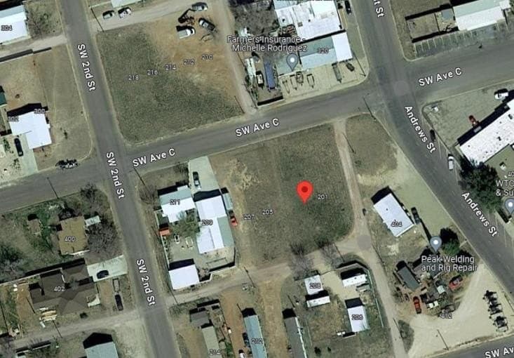 0.07 acres in Andrews County