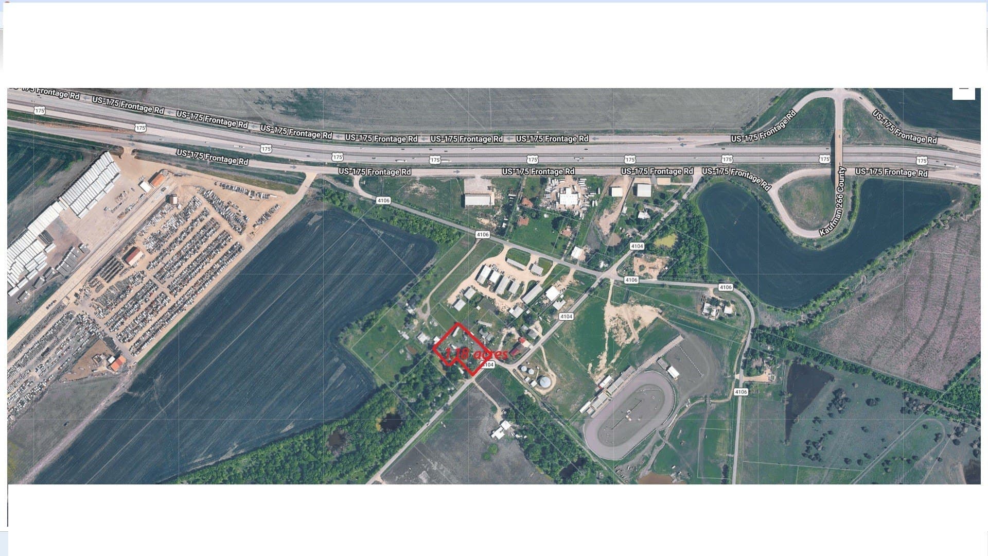 1.18 acres in Kaufman County
