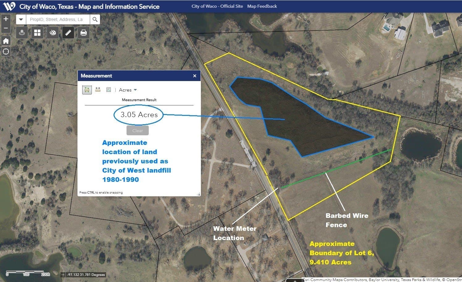 9.41 acres in McLennan County featured view