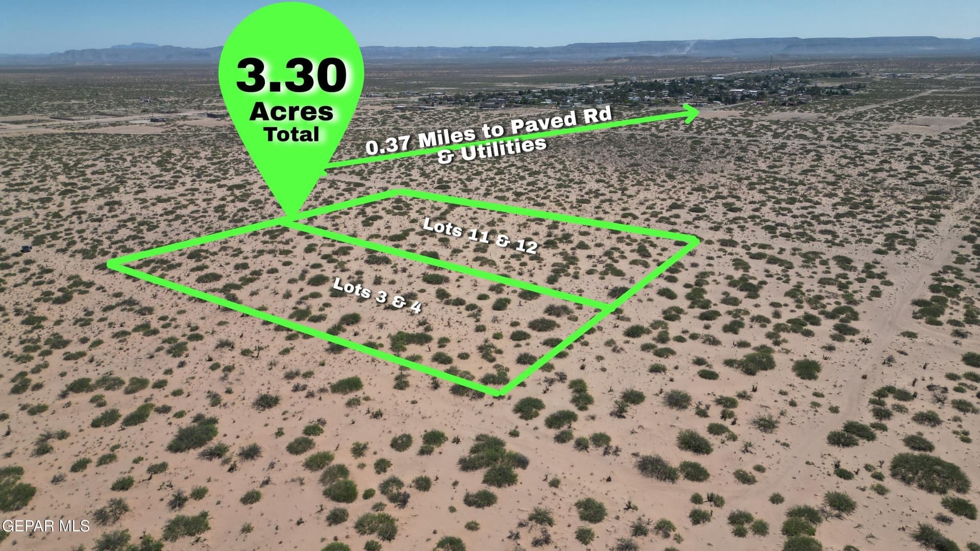 3.3 acres in El Paso County