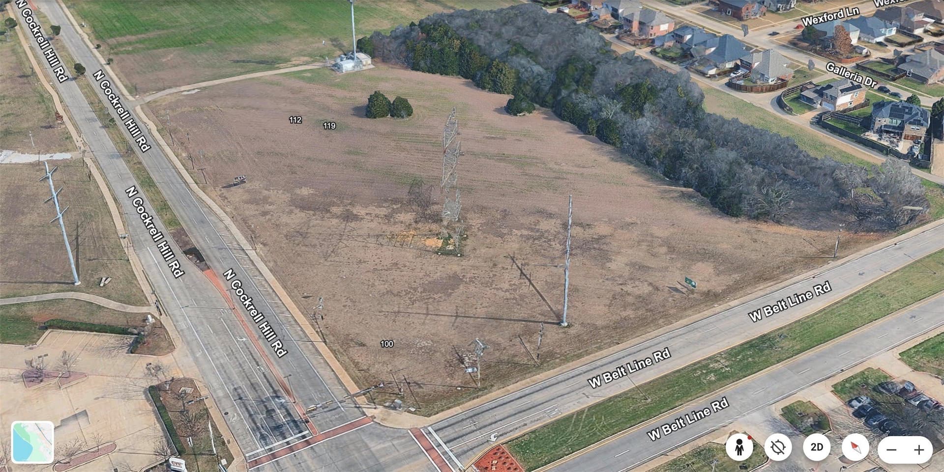 2.2 acres in Dallas County
