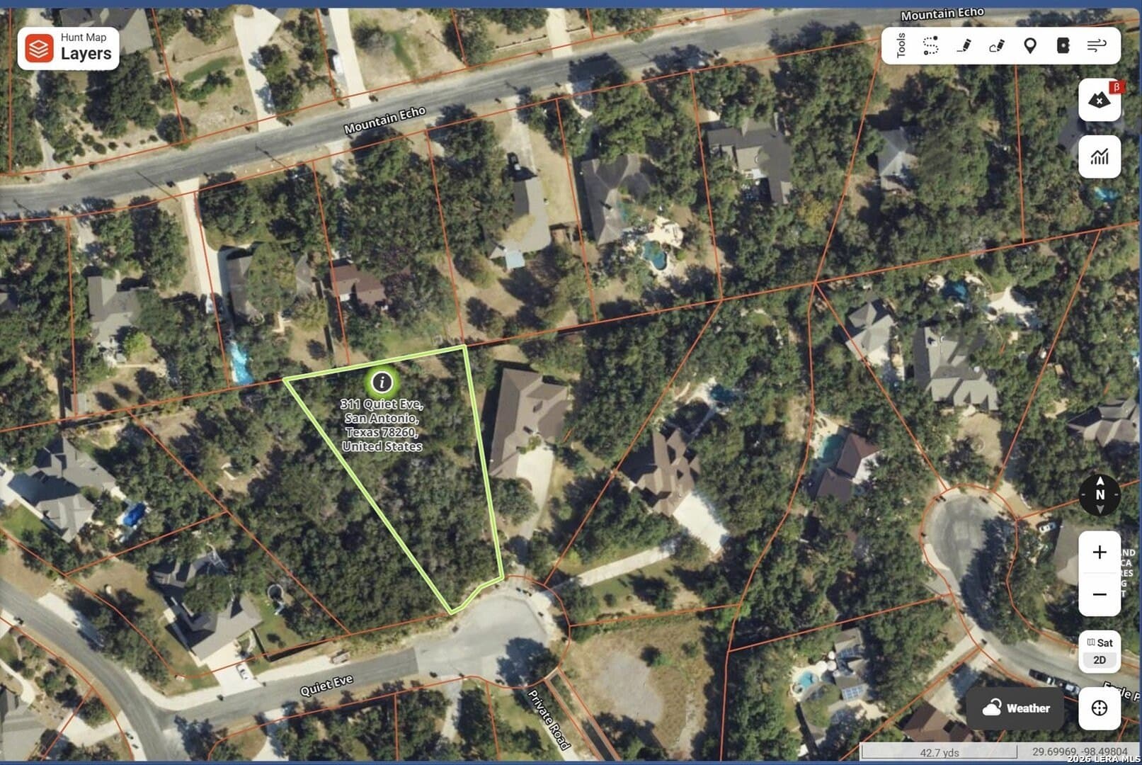 0.58 acres in Bexar County featured view