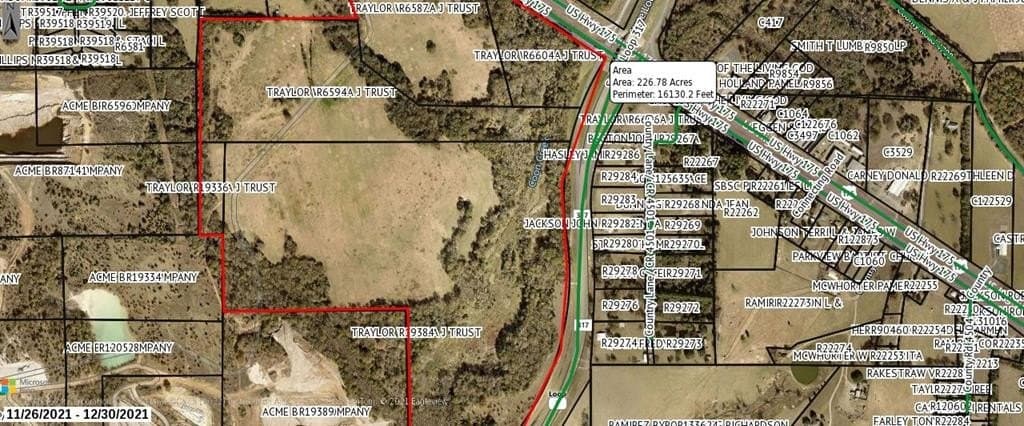 223.4 acres in Henderson County