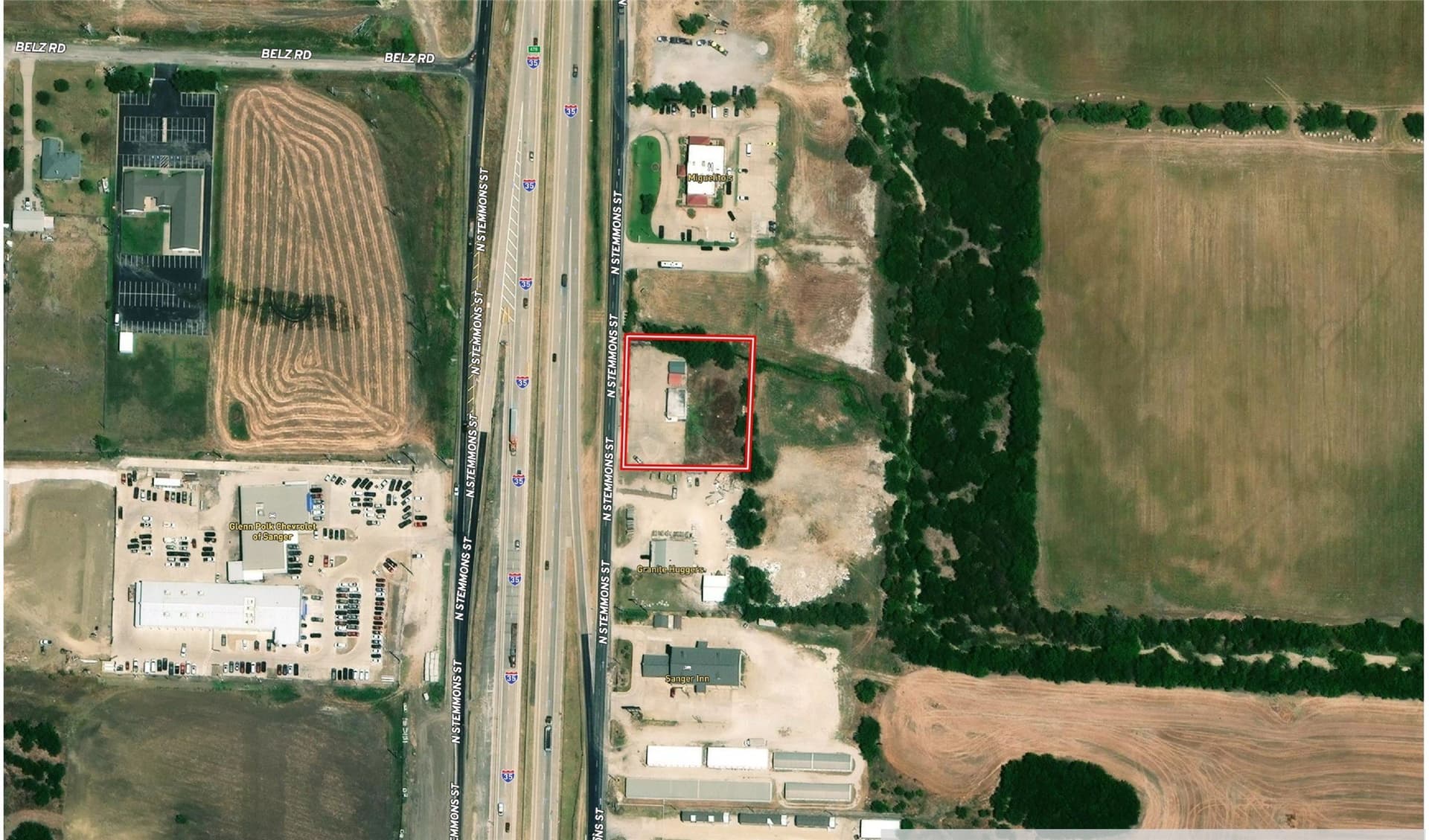 0.92 acres in Denton County