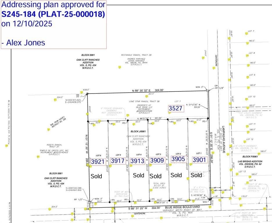 0.23 acres in Dallas County