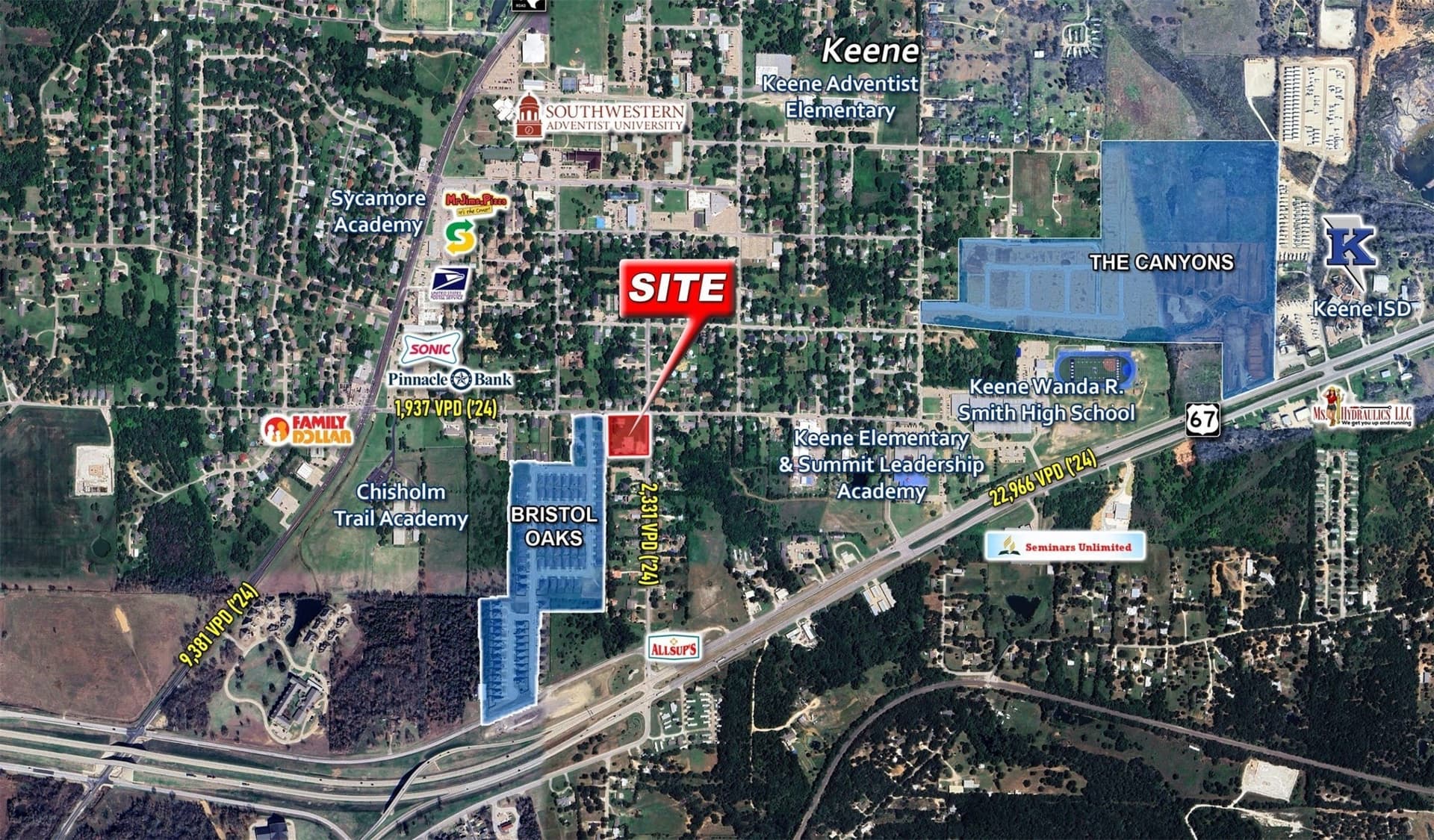 2.03 acres in Johnson County