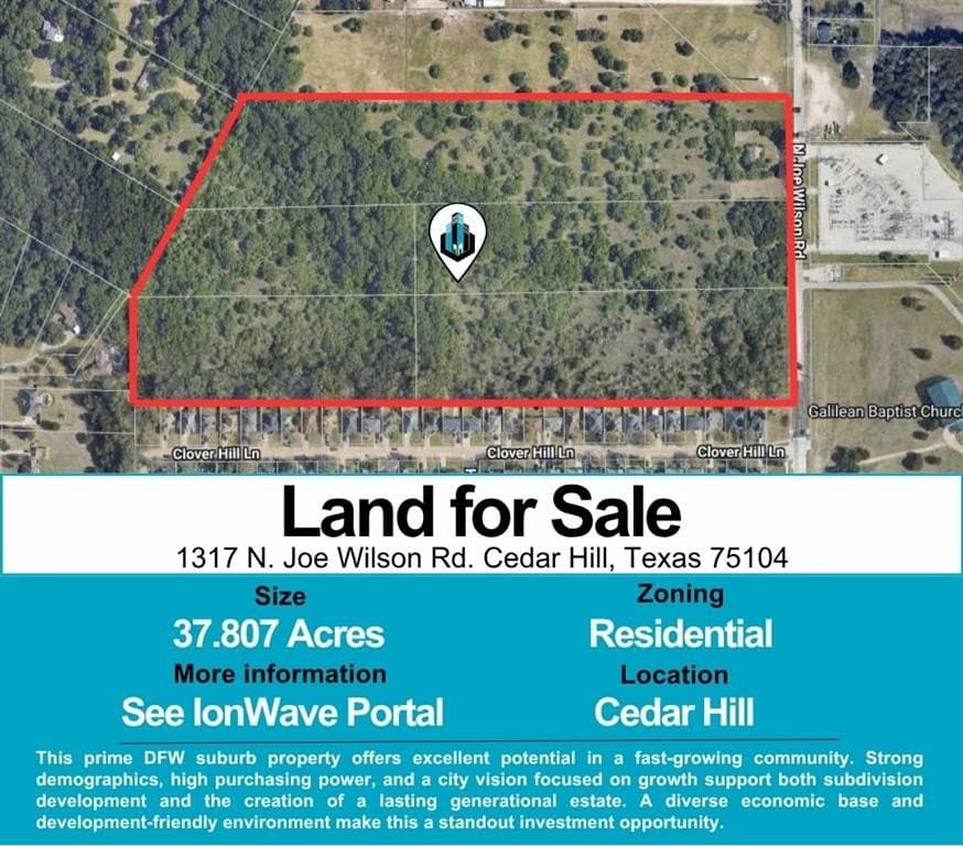 37.81 acres in Dallas County