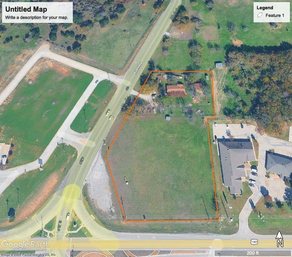 3.2 acres in Parker County