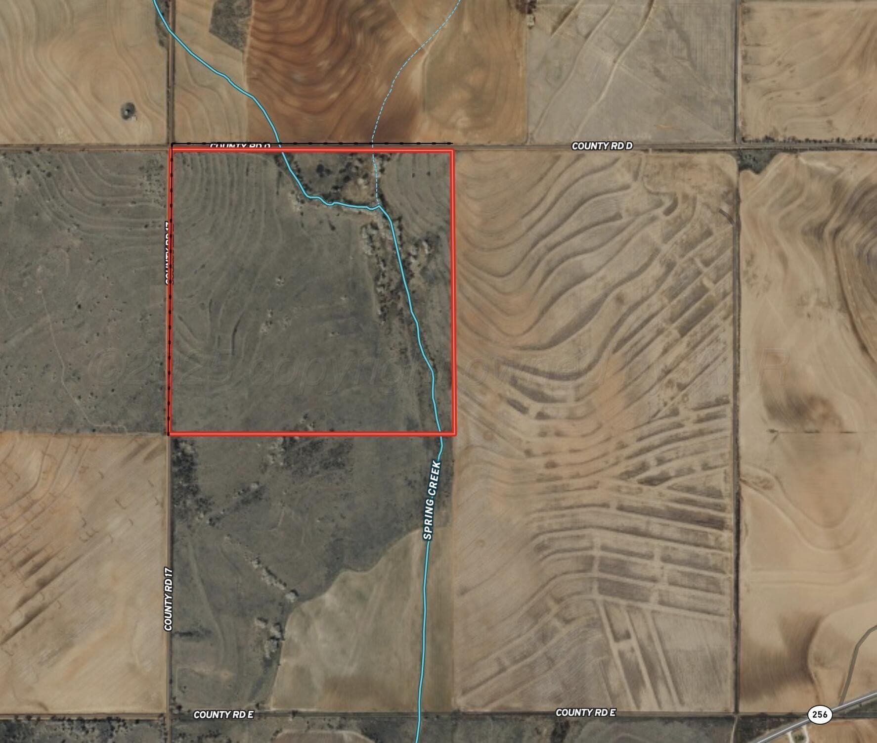 160 acres in Hall County