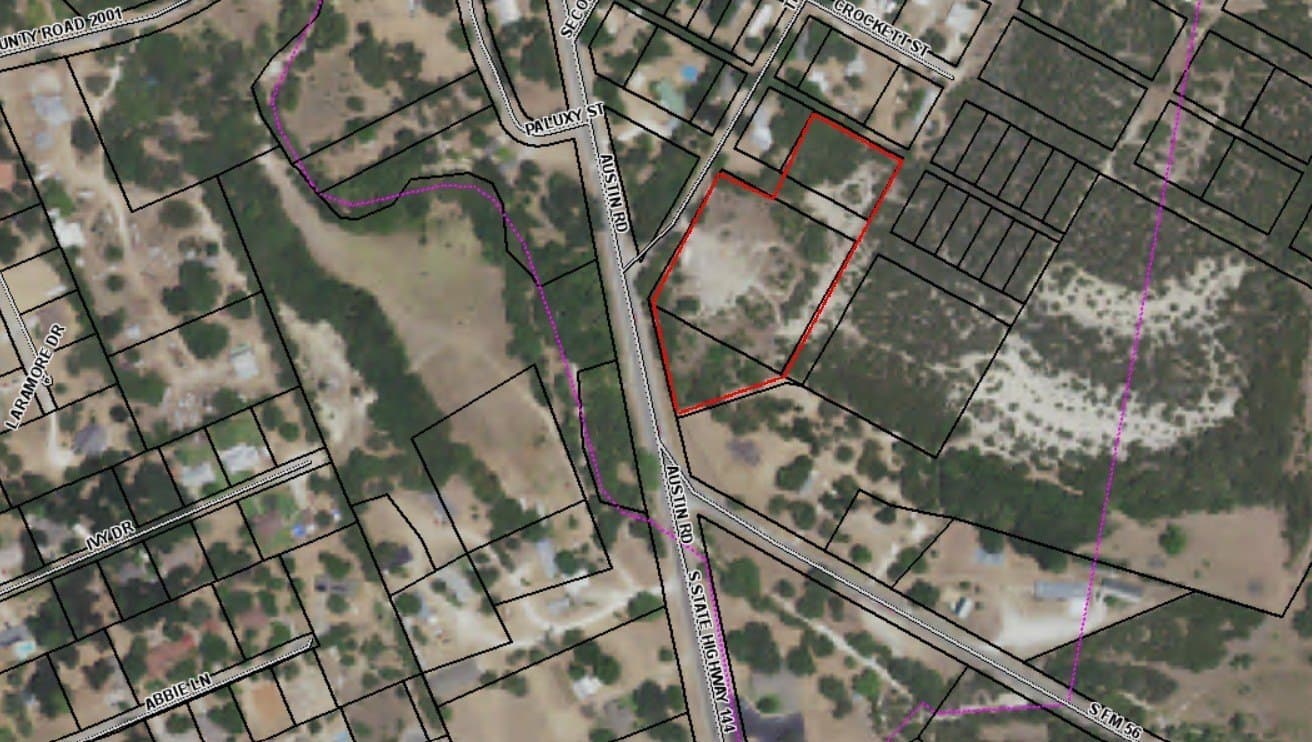 3 acres in Somervell County