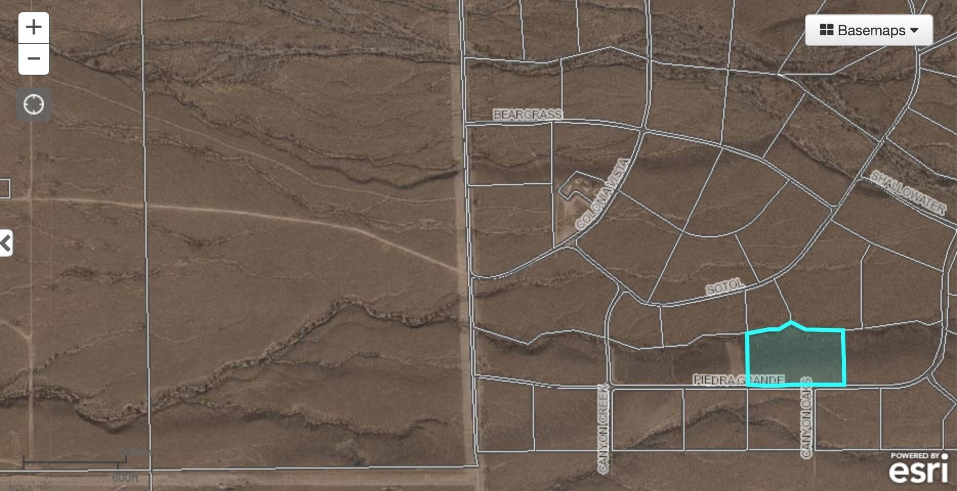 4.99 acres in El Paso County