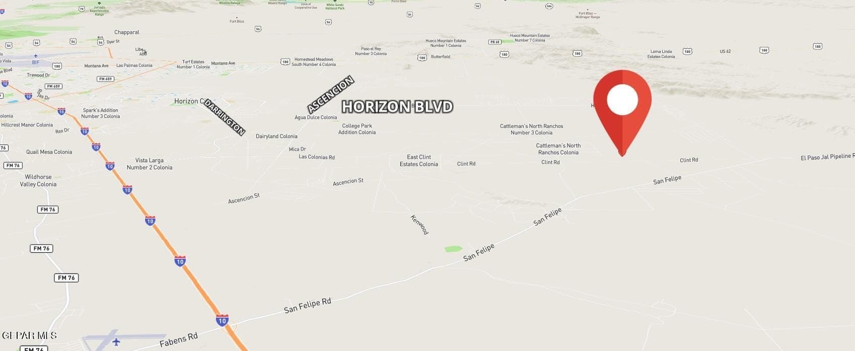 10 acres in El Paso County