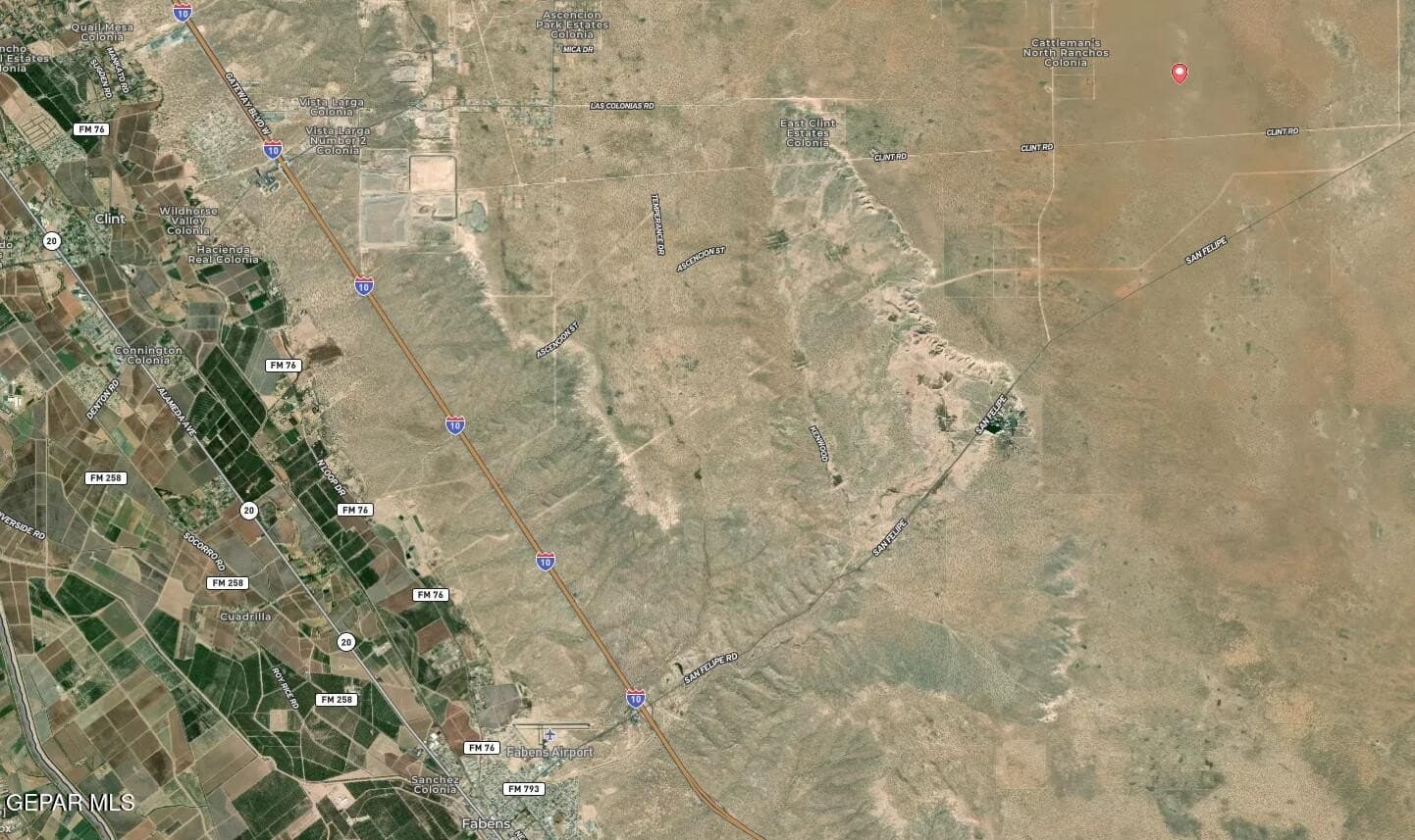 10 acres in El Paso County featured view