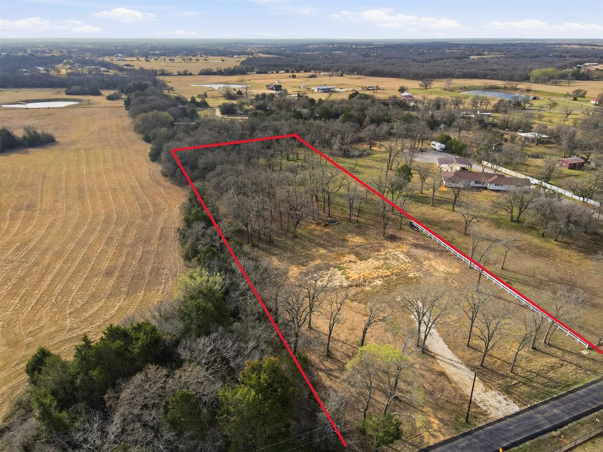 2.57 acres in Johnson County