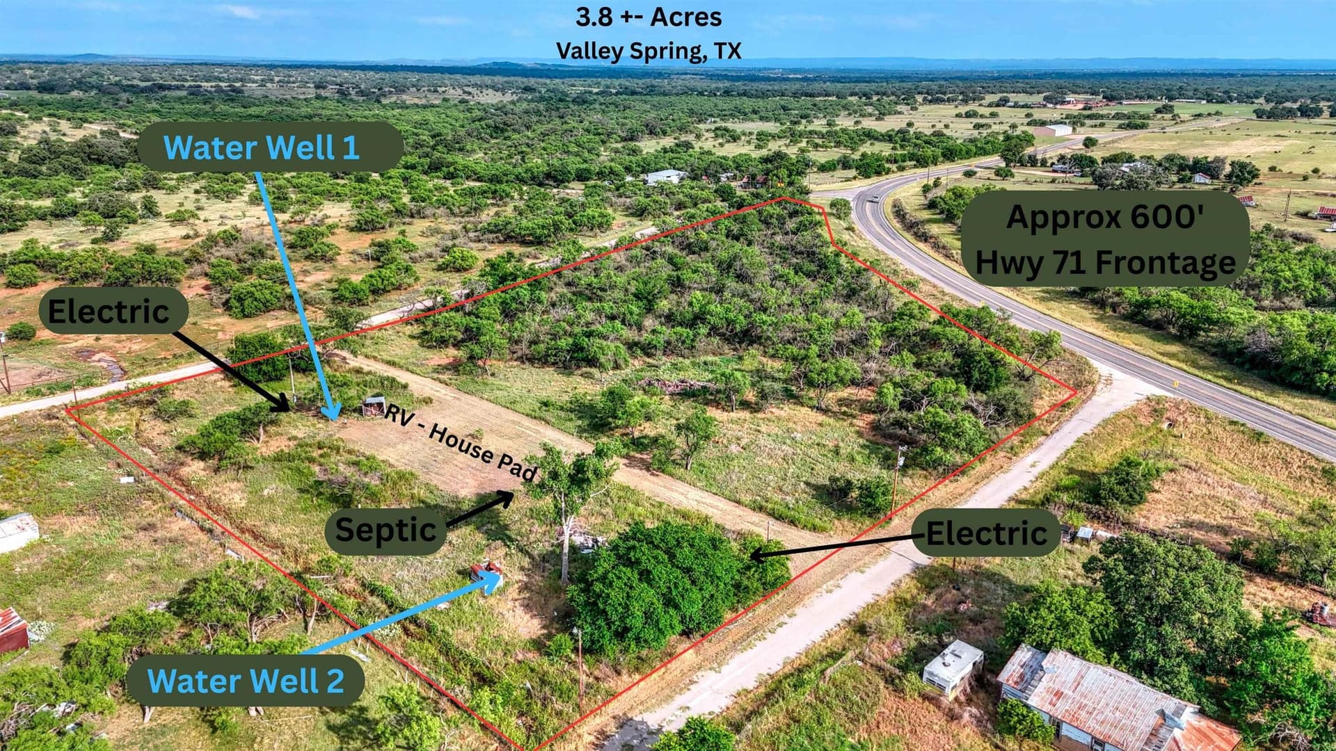 3.8 acres in Llano County