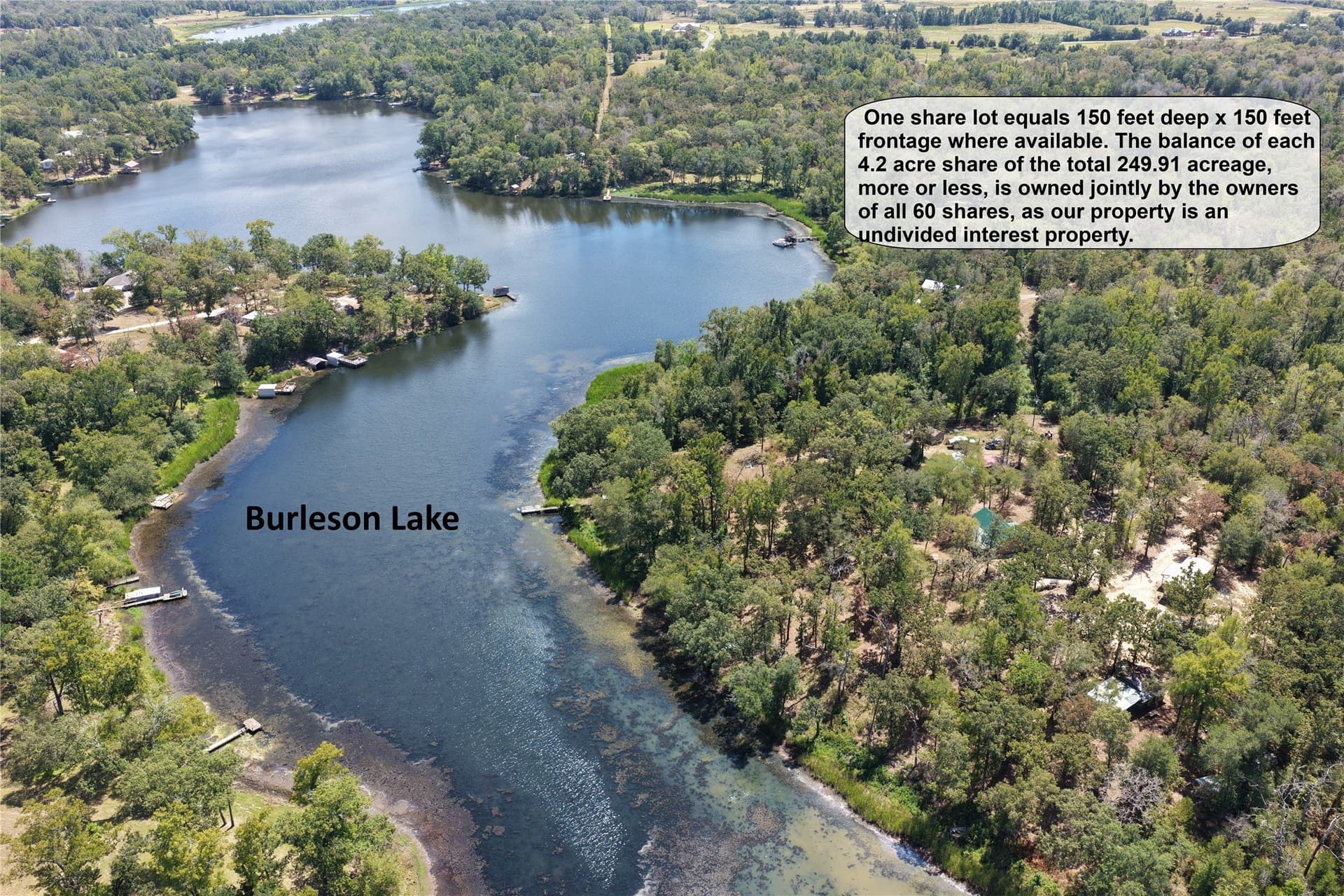 4.1 acres in Freestone County