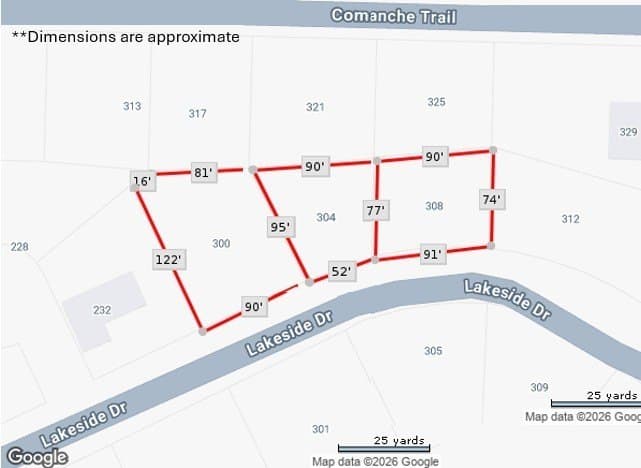0.46 acres in Hunt County