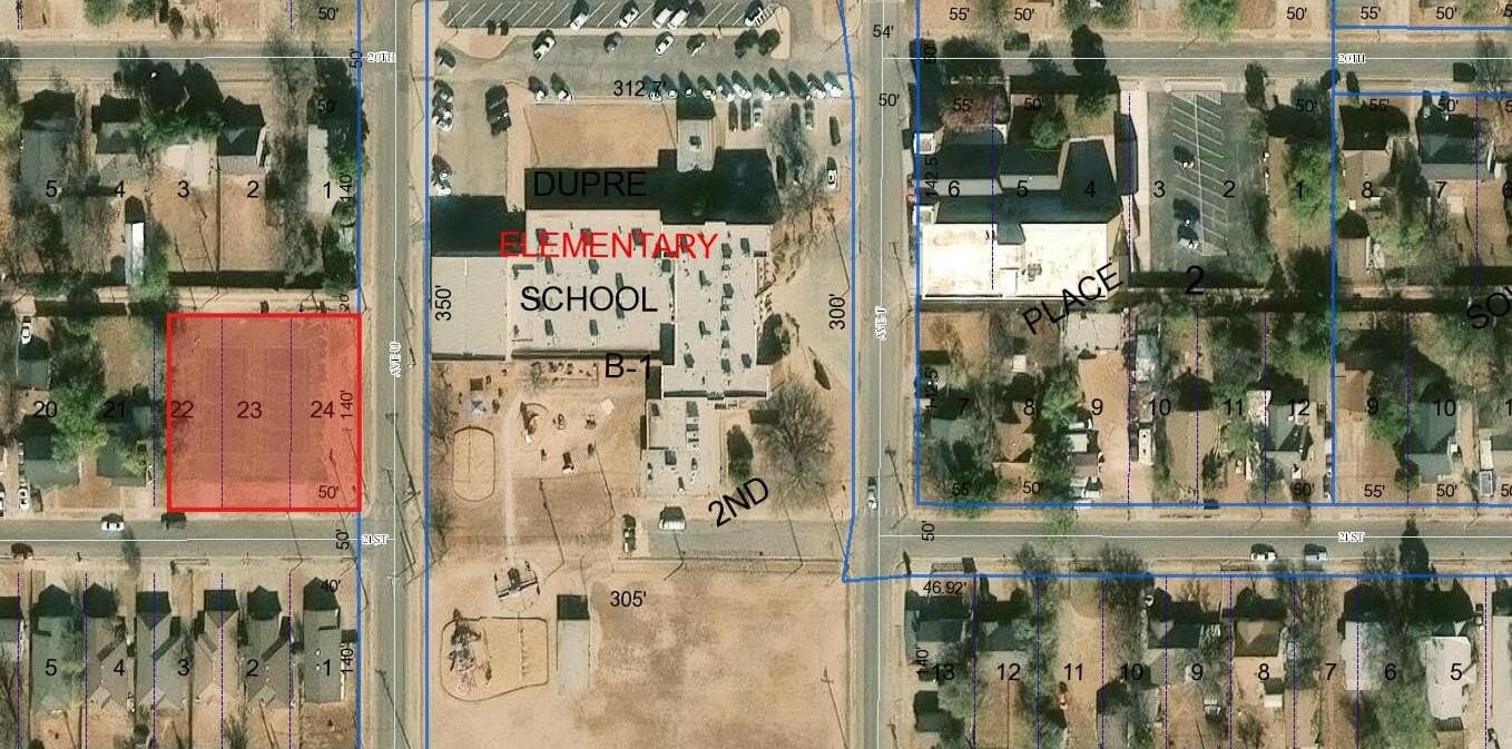 0.45 acres in Lubbock County