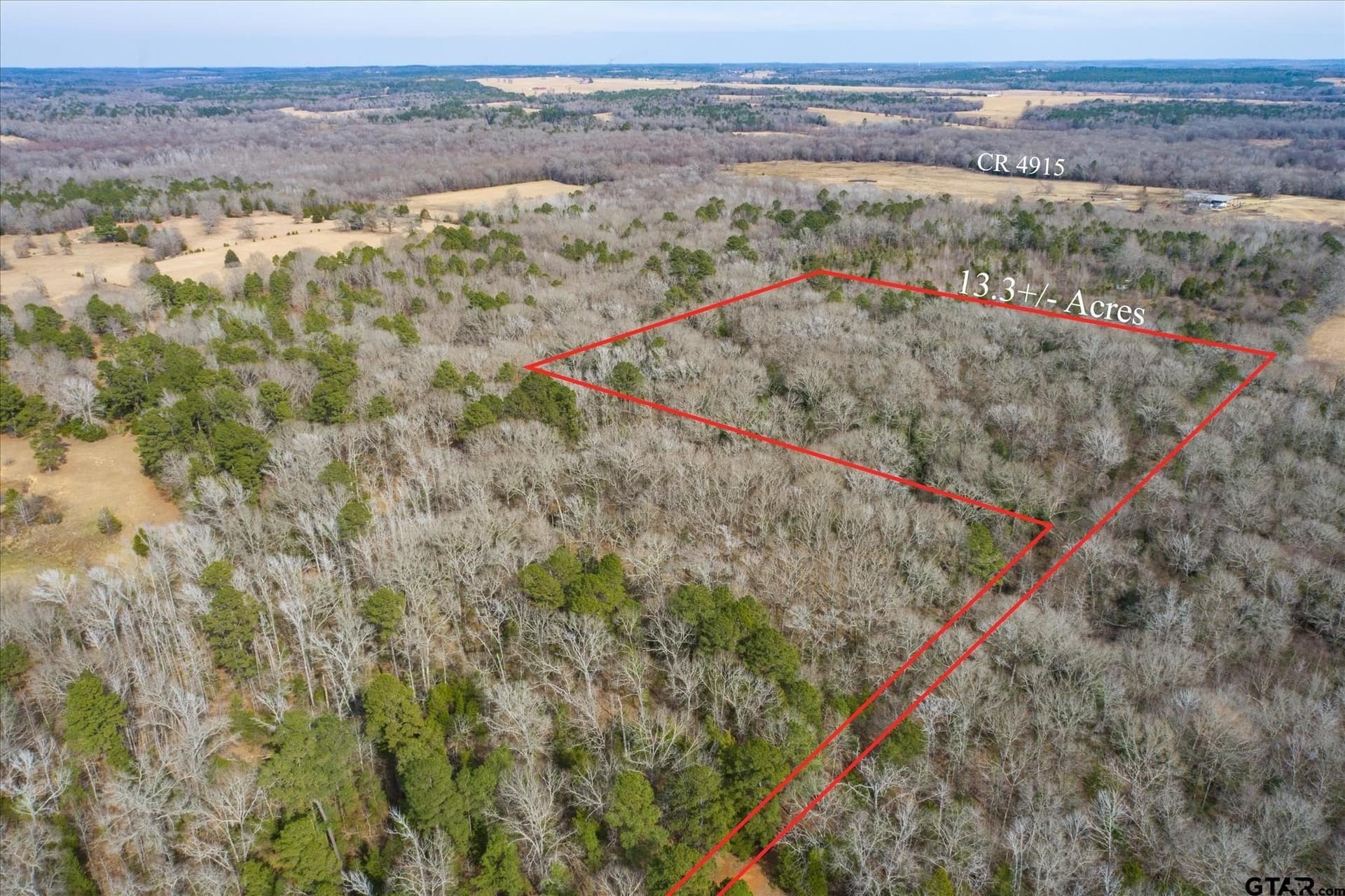 13.3 acres in Van Zandt County