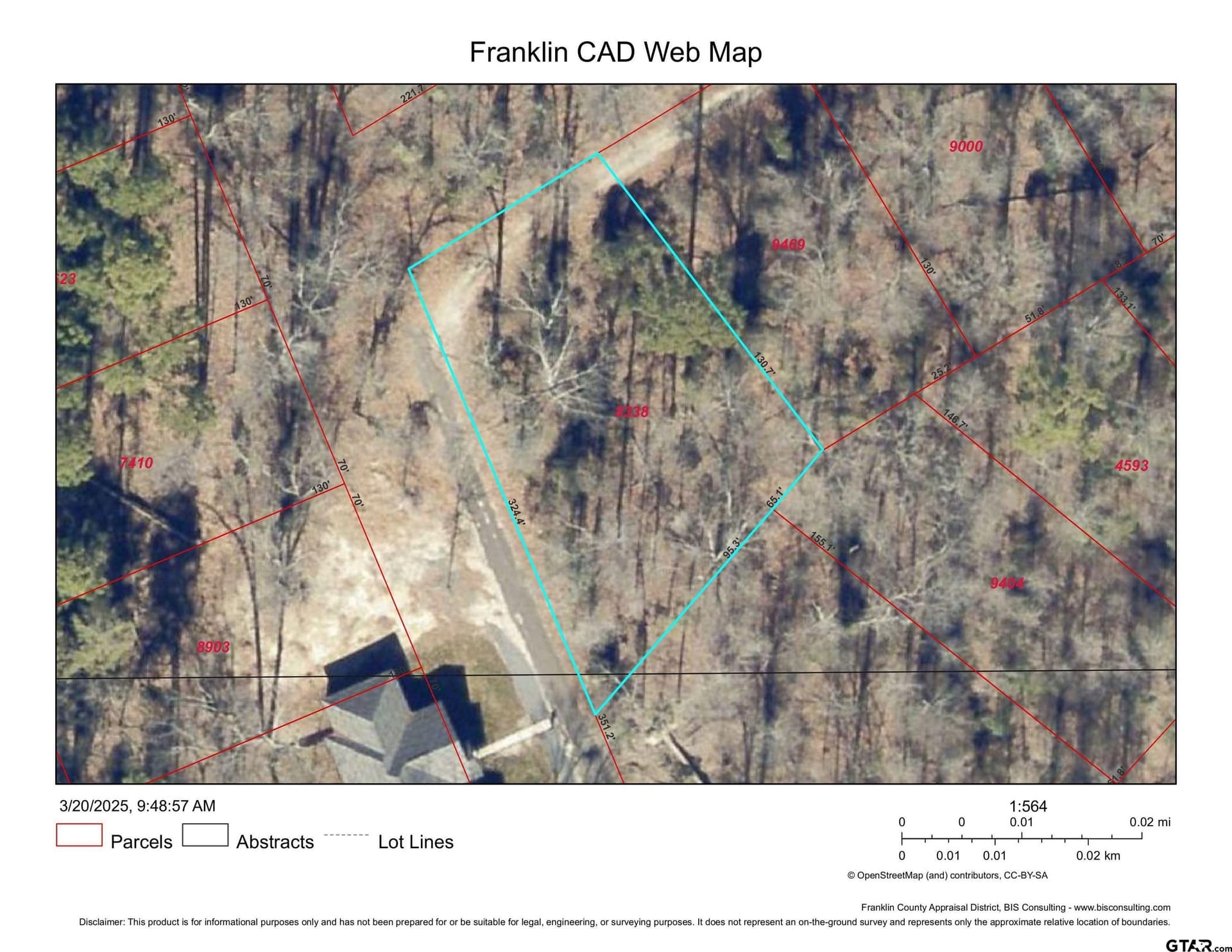 0.6 acres in Franklin County
