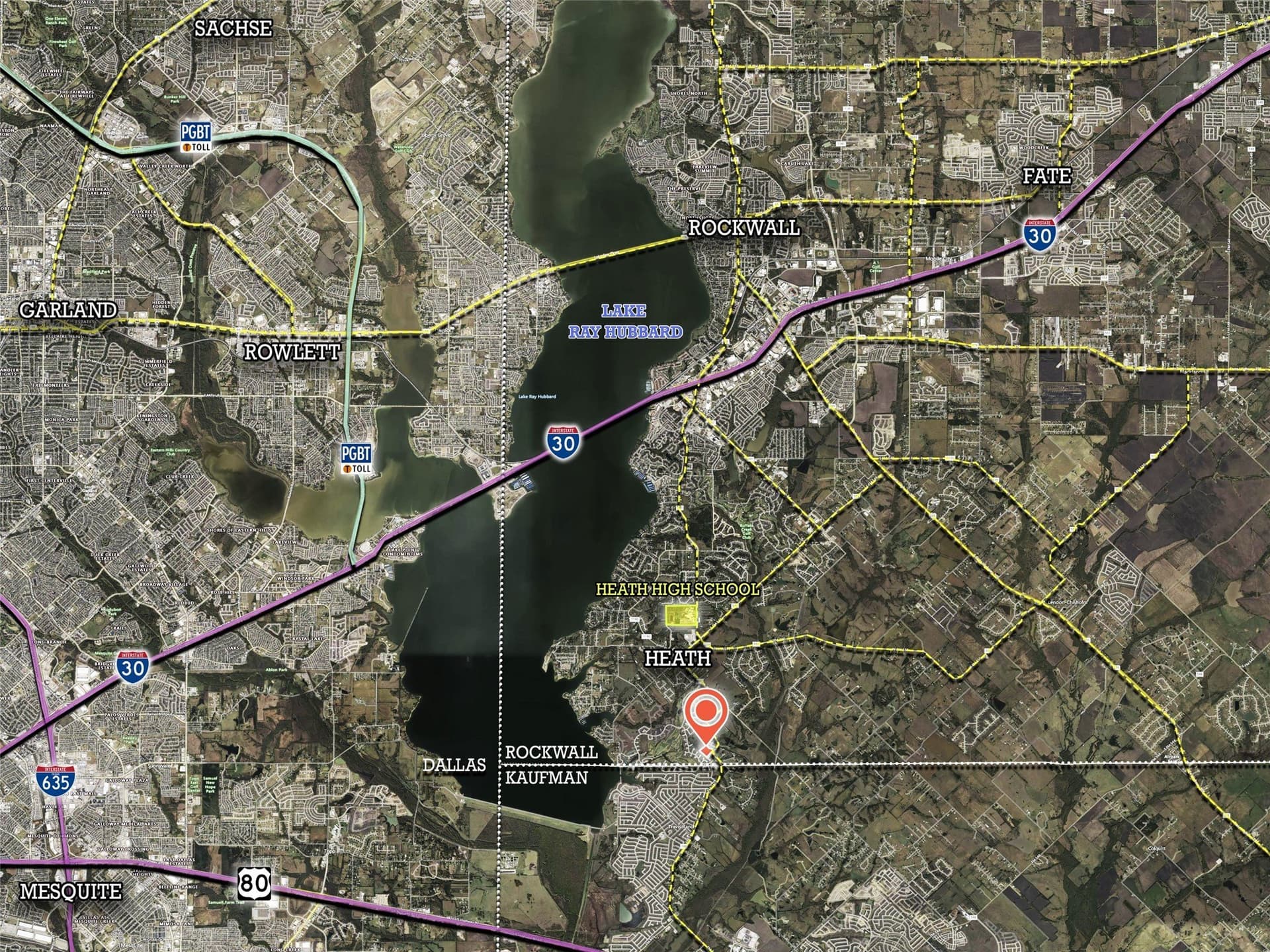 11.92 acres in Rockwall County gallery image 2
