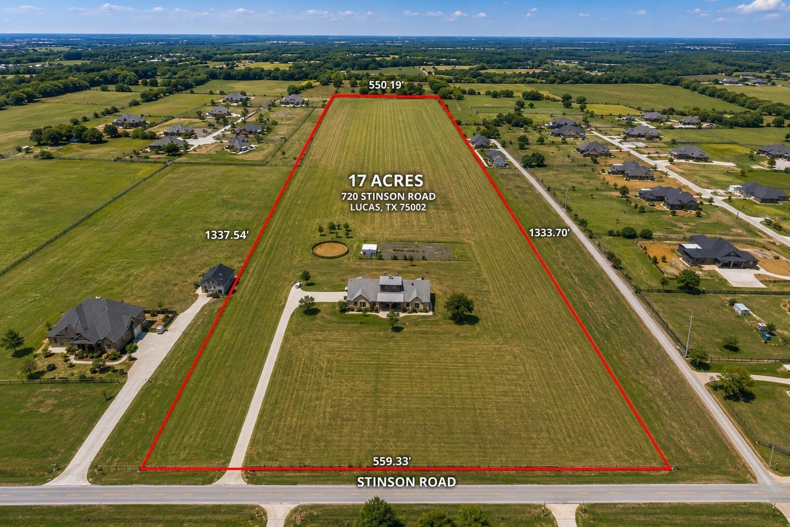 17 acres in Collin County