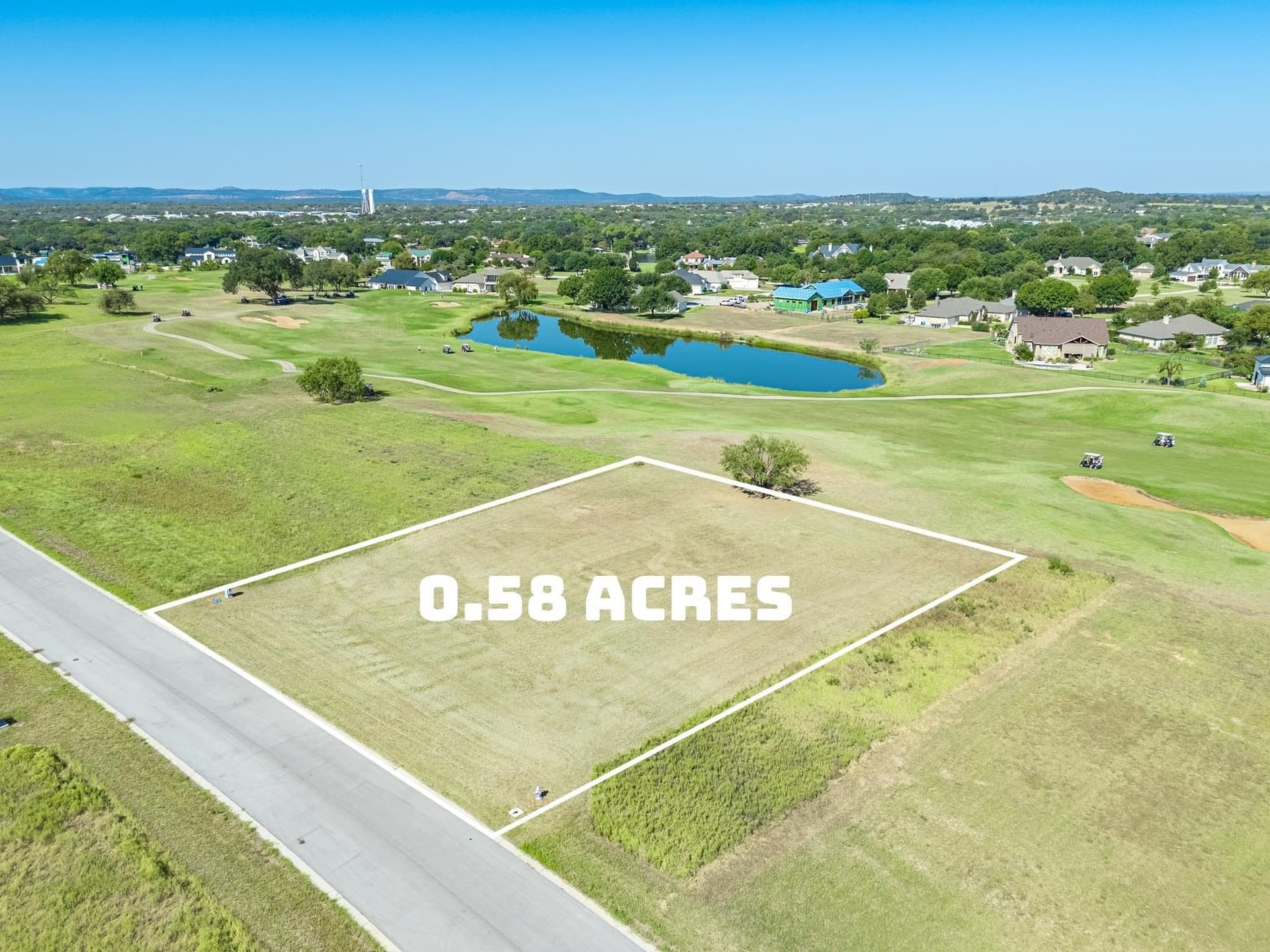0.58 acres in Burnet County